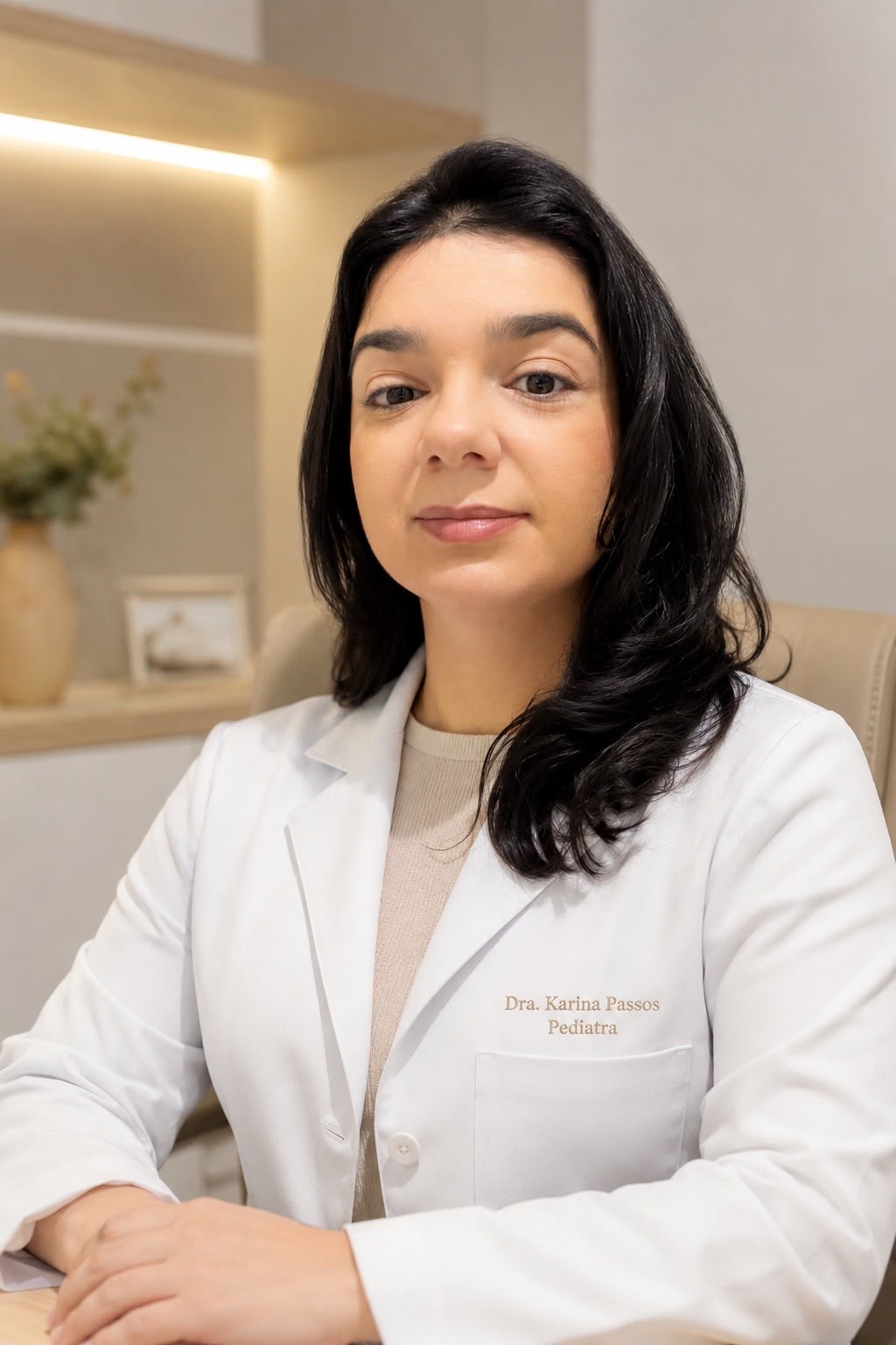Dra. Karina Passos, pediatra emergencista